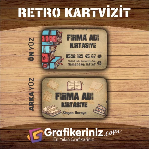 Retro Kartvizit